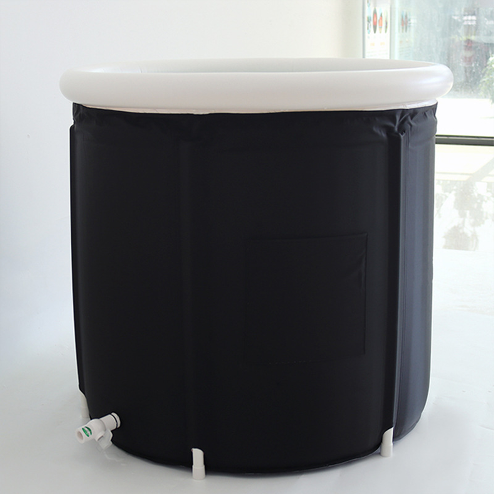 Heavy Duty Ice Bath Tub 350L for Rugby Athletes Australia | Quick Drain Tear-Resistant Nylon | Camping Gym Cold Therapy | AU Stock