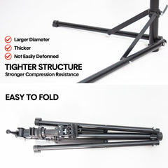 Bike Repair Rack 360 Rotating 40 to 63Inch Height Adjustable Home Bicycle Mechanic Stand Anti-Slip Foldable Maintenance Stand with Tool Tray Max Load 60lbs
