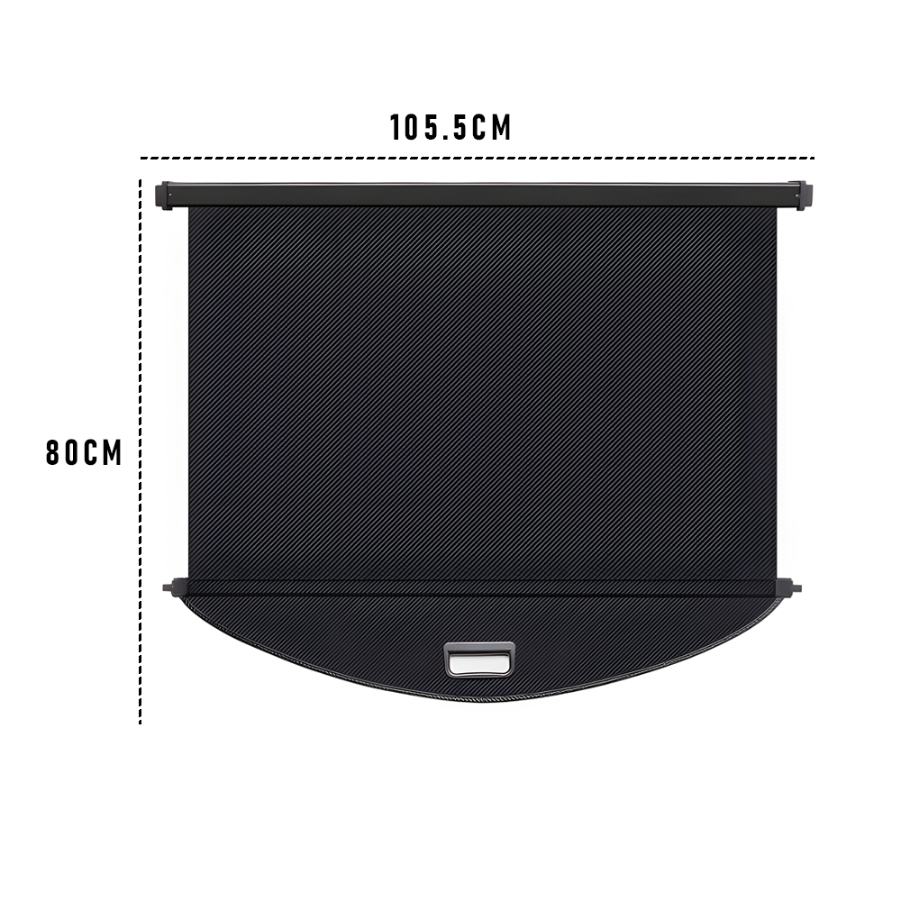 Tesla Model Y 2022-2023 Retractable Trunk Shelf Organizer Parcel Shelf Heavy-Duty Cargo Blinder Quick-Release Mechanism | Camping Urban Privacy Accessories