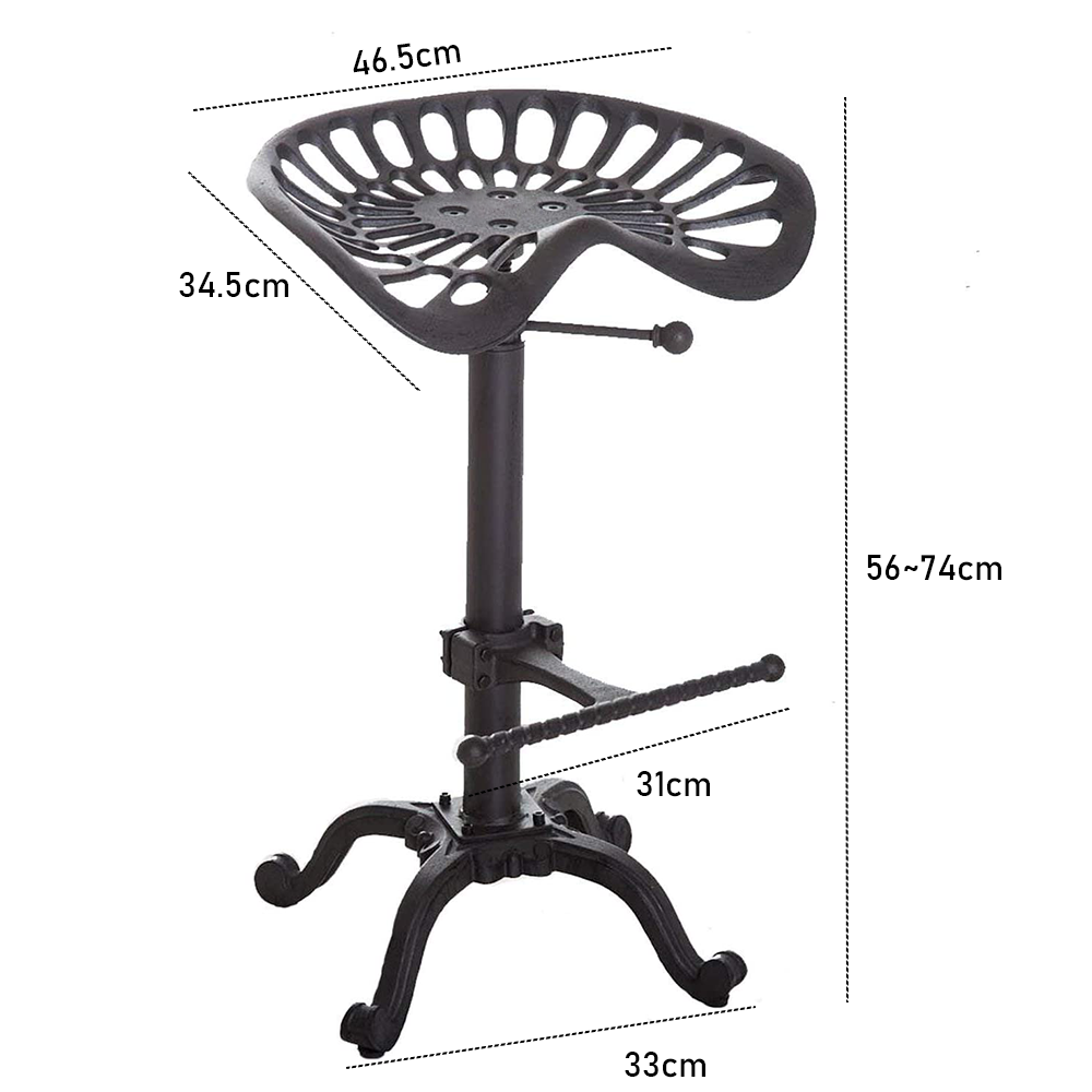 Vintage cast iron bar stools for sale hotsell