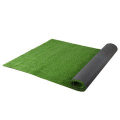Prime Turf Artificial Grass 1mx10m 17mm Synthetic Fake Lawn Turf Plant Plastic Olive