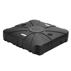 Instahut Outdoor Umbrella Base 2 Fillable 60kg Cantilever Umbrella Base with Wheels 84cm