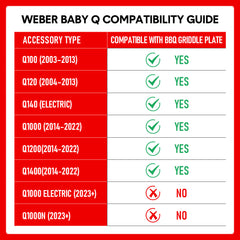 Cast Iron BBQ Grate Replacement Part for Weber Q100 Q1000 Q1200 Q1400 Series Grill 32x21cm Cooking Gas Accessories Set of 2
