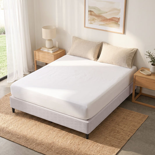 Artiss Bed Frame Double Size Metal Grey MASON