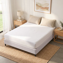 Artiss Bed Frame Queen Size Metal Grey MASON