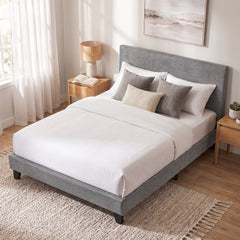 Artiss Bed Frame Queen Size Grey NEO
