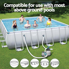 Bestway Pool Pump Sand Filter 2200GPH 8327L/H Pools Flowclear Filters