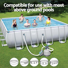 Bestway Pool Pump Sand Filter 3000GPH 11355L/H Pools Flowclear™ Filters