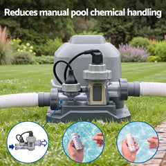 Bestway Hydrogenic 6g/h Saltwater Chlorinator System Pool Chlorine Generator