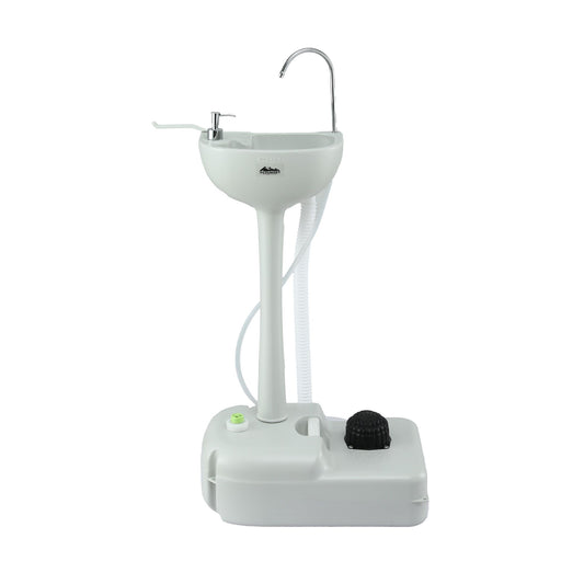 Weisshorn Camping Basin Portable Hand Wash Sink Stand 19L Capacity