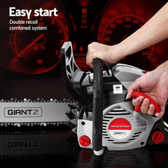 Giantz 42CC Petrol Chainsaw 16'' Bar Chain Saw Lightweight for Pruning Cutting