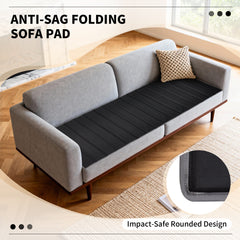 Wooden Couch Support Board For Sagging Cushions with Non-Slip Oxford Surface Seat Saver Sofa Rejuvenator Foldable Boards Fit Most 3 Seater Couch 60x182cm