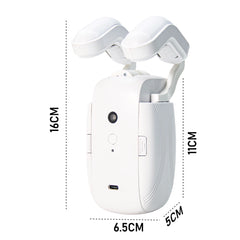 3-in-1 Intelligent Automatic Curtain Opener Rechargeable Battery Operated Curtain Robot Smart Control Via App with Timer Fit for Roman Rod T/U-shaped Track