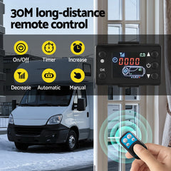 Giantz Diesel Air Heater All-in-one 12V 5KW LCD Remote Control for Car RV Indoors caravan machinery