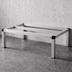 Giantz 61x36cm Aluminum Dunnage Rack Heavy Duty Kitchen Storage Platform