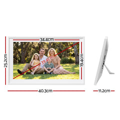 Artiss 15.6" Digital Calendar Planner Smart Photo Frame Family Chore Chart & Sync