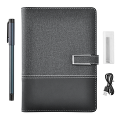 Smart Digital Notebook AI Powered Digital Sketchbook Set with Sync Pen and A5 Erasable Paper Refill for Drawing Writing Notetaking Bluetooth Real Time Sync