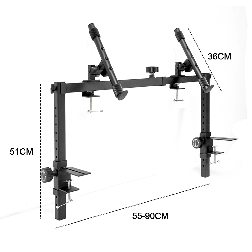 Keyboard Stand Portable Heavy Duty Liquid Stands Height and Width Adjustable For Electric Digital Piano and Synths Fits Z Style Stand