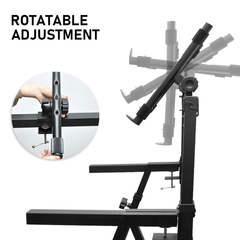 Keyboard Stand Portable Heavy Duty Liquid Stands Height and Width Adjustable For Electric Digital Piano and Synths Fits Z Style Stand