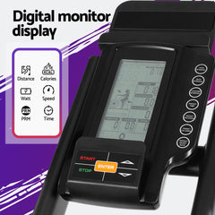 Everfit Air Bike Dual Action Exercise Bike Fitness Home Gym Cardio