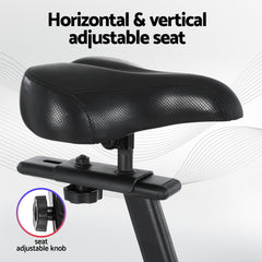 Everfit Air Bike Dual Action Exercise Bike Fitness Home Gym Cardio