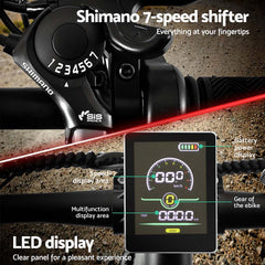 Everfit 26 Inch Electric Bike Mountain Bicycle eBike Built-in Battery 250W