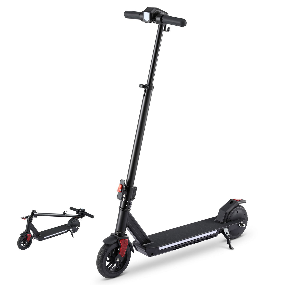 Electric Scooter 180W 18KM/H Foldable Height Adjustable Portable Riding Commuter Teens Adults