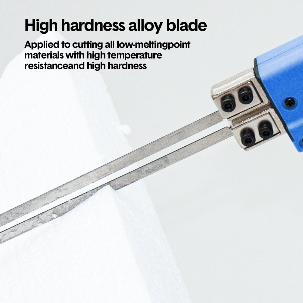 150W Electric Foam Hot Knife Foam Board Cutter Tool Kit Styrofoam Foam Cutting Machine for Foam Board Insulation with Blade Brush and Storage Case AU Plug