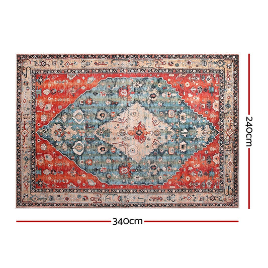 Artiss Floor Rug 240X340cm Large Washable Area Rug Modern Living Room Carpet Mat