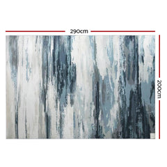 Artiss Rug 200x290cm Area Rug Washable Mat Large Carpet Soft Short Pile Poca