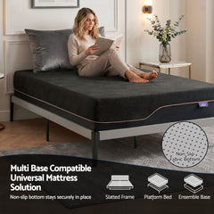 Giselle King Single Cooling Memory Foam Mattress Medium Firm with Gel Comfort 30cm
