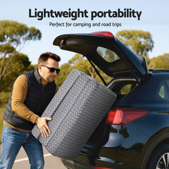 Giselle Foldable Mattress Folding Sofa Bed Trifold Memory Foam Camping Cushion Mat