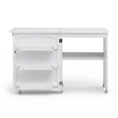 Artiss Folding Sewing Table Sewing Machine Desk Multi-functional Rolling Work Table Craft Station