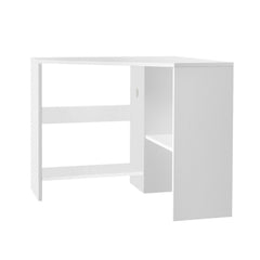 Artiss Corner Computer Desk Shelves CPU Stand L-shape Home Office Workstation Desks
