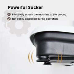 Vibration Plate Exercise Machine Lymphatic Drainage Machine with Adjustable Handrails and Resistance Bands for Weight Loss Fitness Platform Max Load 150kg