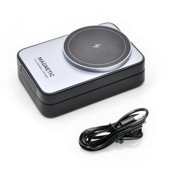 3-in-1 Foldable Wireless Charger Stand Magnetic 15W Fast Charging Station  For Apple iWatch iPhone Air Pods Android with Night Light Magsafe Charger