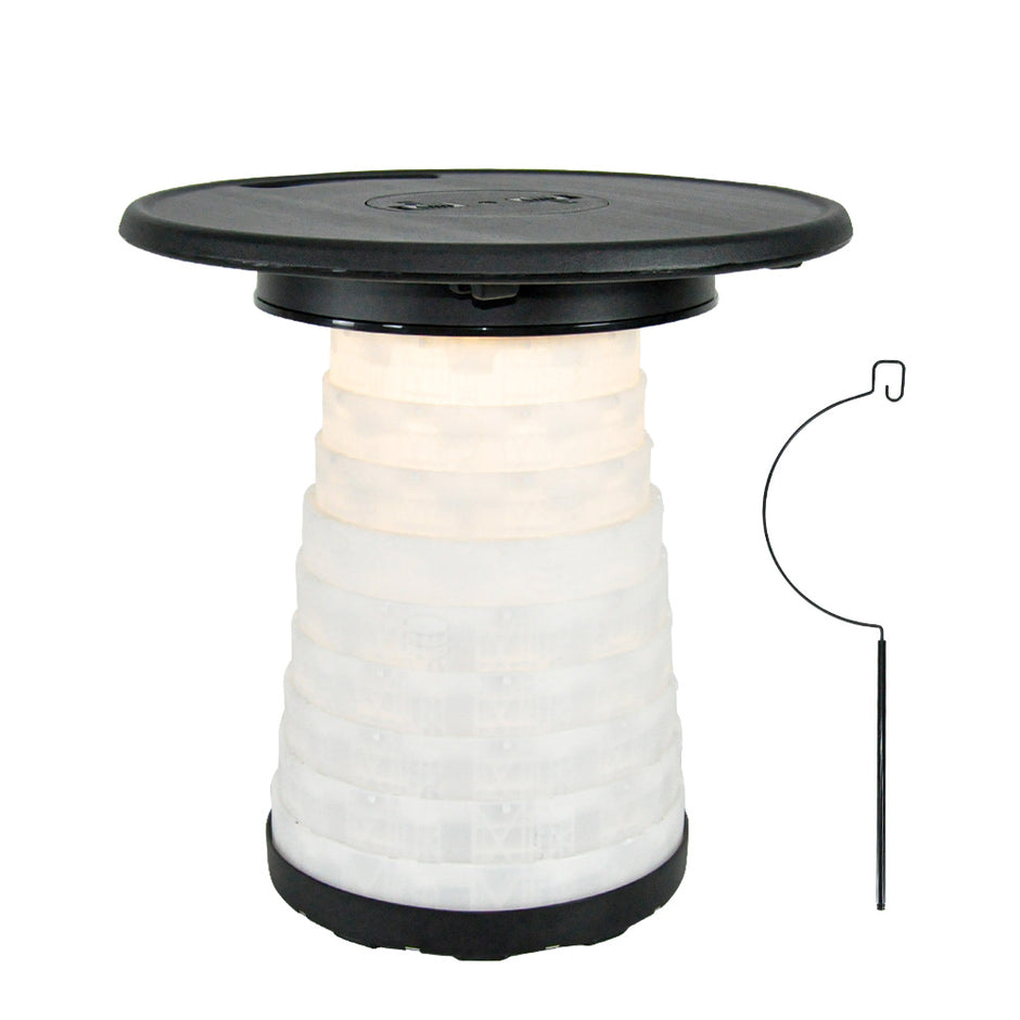 Multi-Functional Outdoor Stool For Aussie Night Camping Fishing Telescopic Hook Rod Lanterns Tarps Hanging No-Tools Assembly Anti-Corrosion