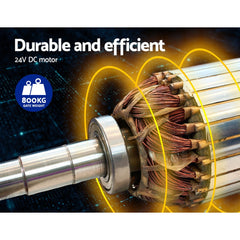 Lockmaster Dual Swing Gate Opener 800KG 40W Solar Panel