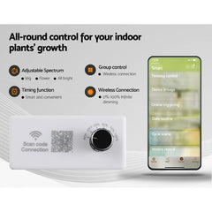 Greenfingers Grow Tent Light Kit 100x100x200CM 220W LED Full Spectrum