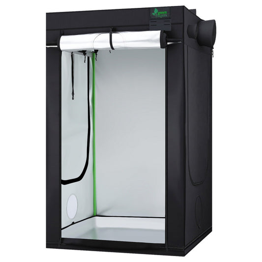 Green Fingers Grow Tent Kits 120x120x200cm Hydroponics Indoor Grow System