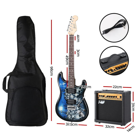 Alpha Electric Guitar Music String Instrument 20W Amplifier
