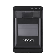 Devanti Ice Maker Machine 20kg Chewable Nugget Ice Countertop w/Self Cleaning