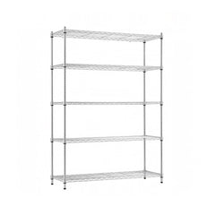 Artiss 5-Tier Kitchen Rack Shelf Shelving 120x45x179CM Adjustable Metal Storage Shelves