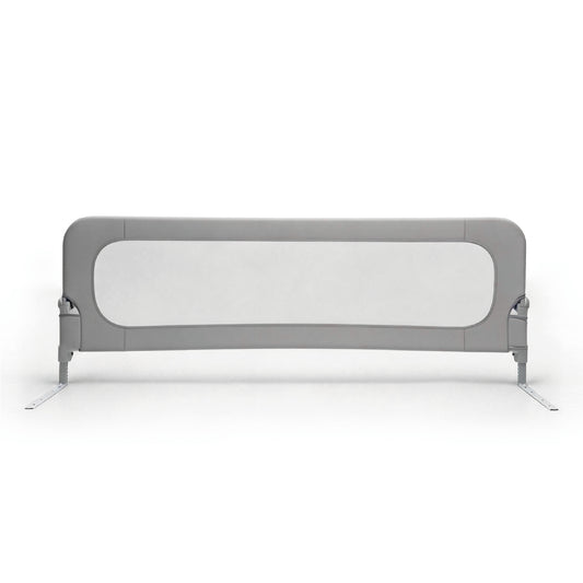 2m Baby Bed Rail Guard 63-76cm Height Adjustable Safety Side Guardrail Collision Protection for Toddlers Universal Fit for Most Bed Types and Mattresses