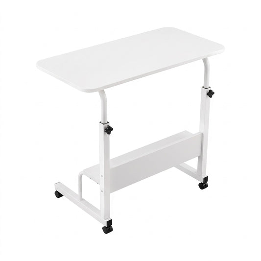 Artiss Laptop Desk Portable Sit Stand Desks Height Adjustable Workstation 80CM White