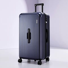 Wanderlite 32" Trunk Luggage Suitcase Travel TSA Type-C 5 Wheels Deep Indigo