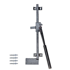 Wall Mounted Log Splitter for Firewood Heavy Duty Steel Manual Kindling Cutter Split up to 35cm with Ergonomic Handle for Indoor Fireplace Outdoor Use