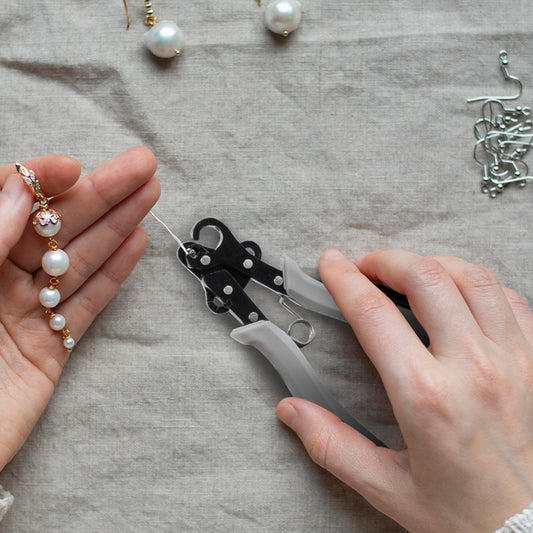 One Step Looper Plier 1.5mm Looper to Create and Trim Consistent Loops for Making Various Jewellery Wire Loops Use With 0.3–1.5mm Craft Wire DIY Tool