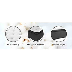 Giselle Bedding 34cm Mattress Euro Top Double