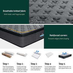 Bed Mattress Giselle 34cm King Single